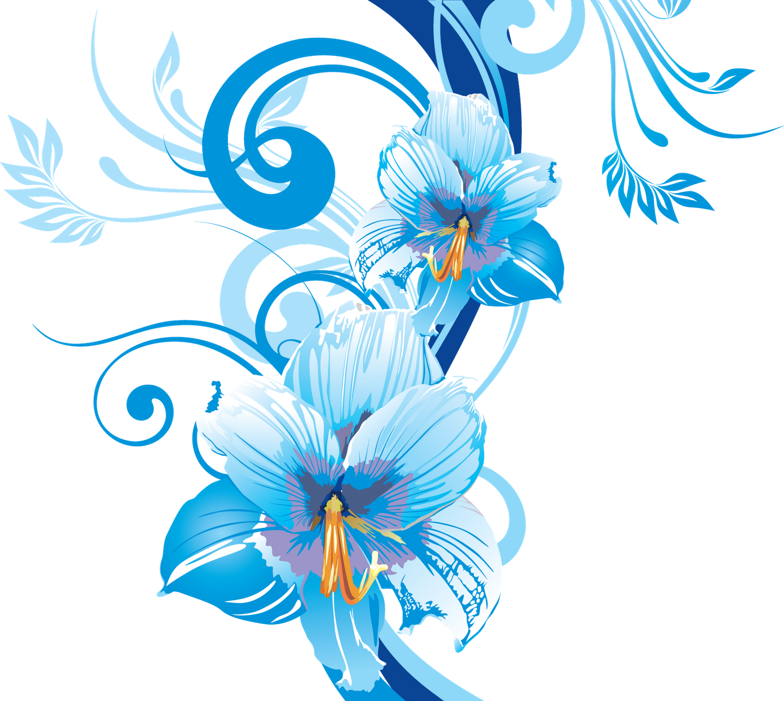 Flowers Background Vector Image 1799191 Stockunlimited - Flowers Vectors, Transparent background PNG HD thumbnail