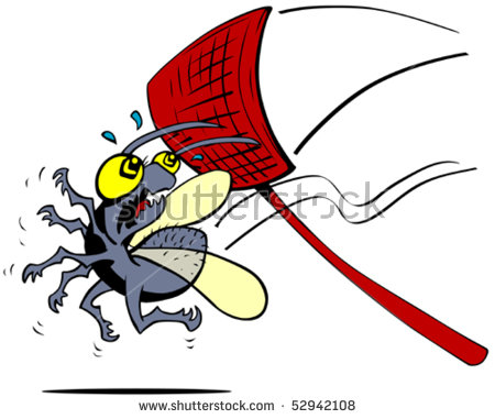 Clip Art: Fly Swatter (colori