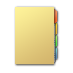 256X256 - Folder, Transparent background PNG HD thumbnail