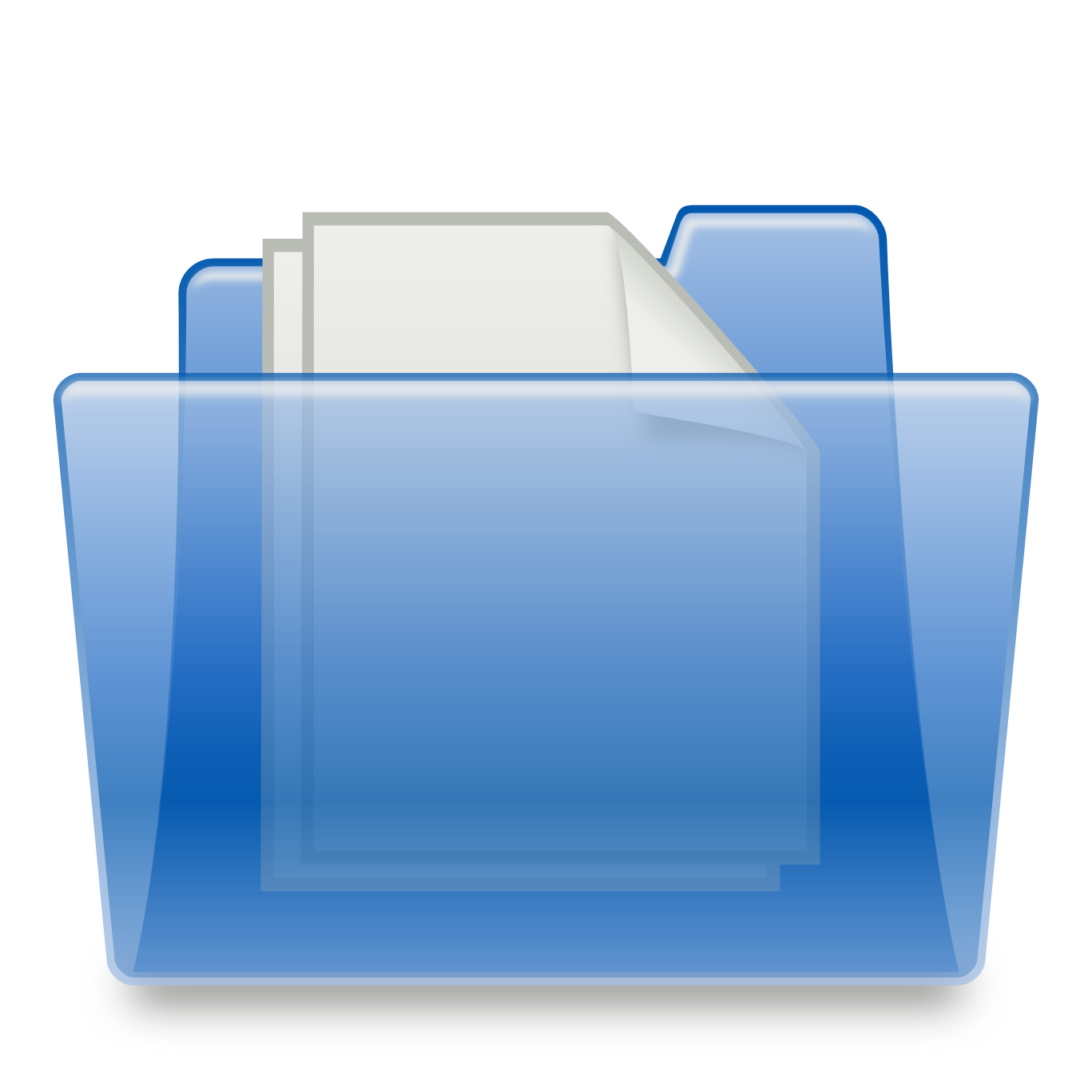 Folder Png Image - Folders, Transparent background PNG HD thumbnail