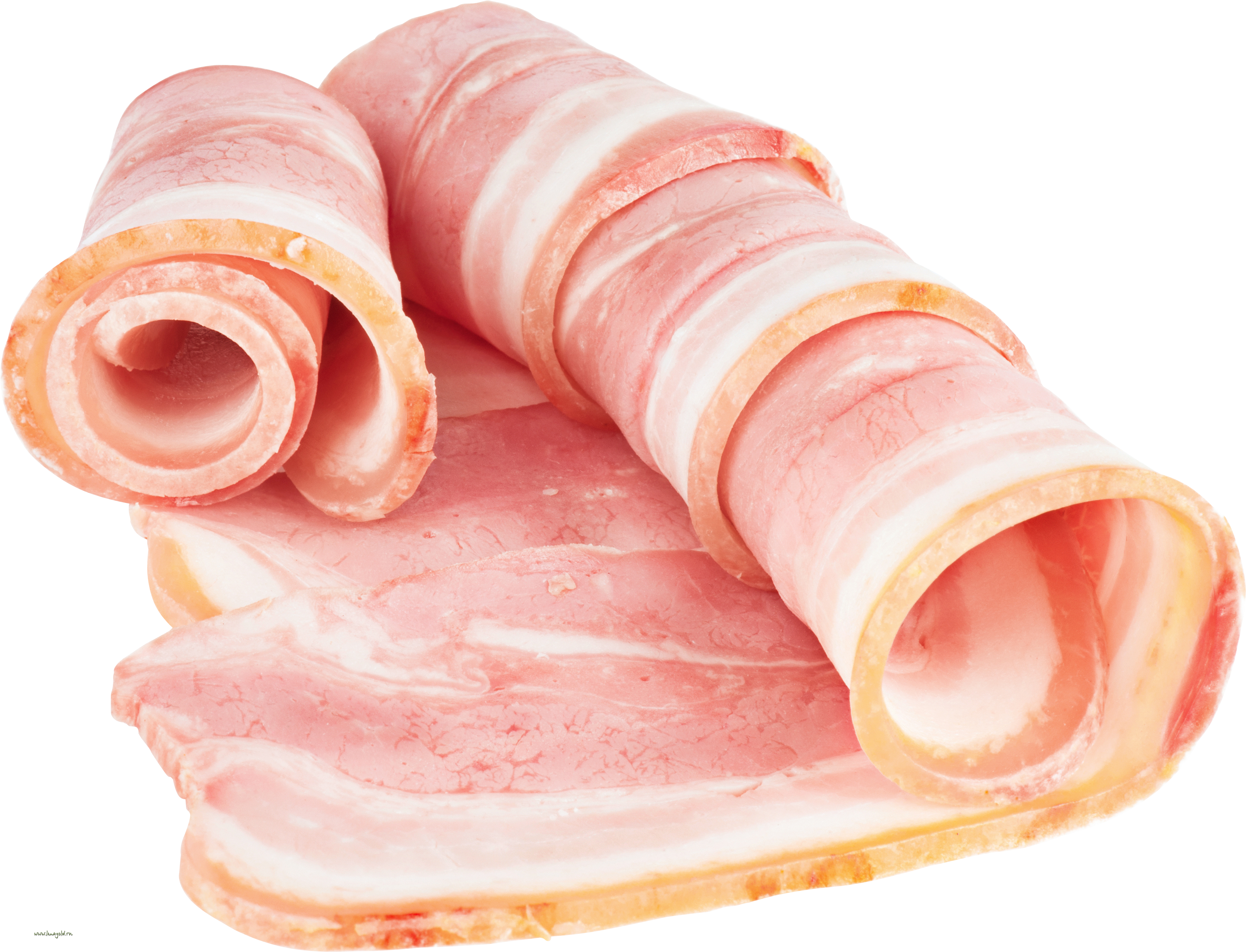 Bacon - Food, Transparent background PNG HD thumbnail