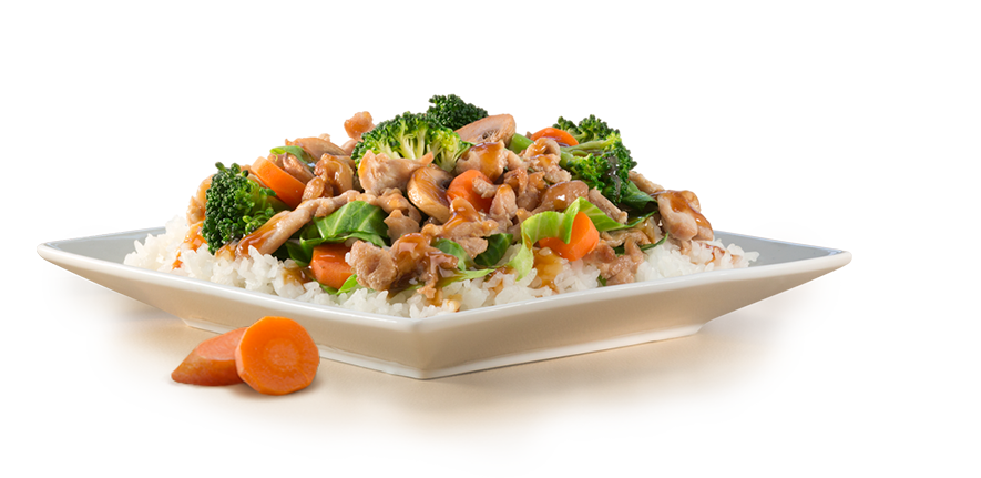 Food Teriyaki Chicken Small.png - Food, Transparent background PNG HD thumbnail