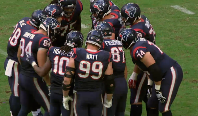 J.j. Watt Has No Idea Whatu0027S Going On In The Offensive Huddle. (Houstontexans. - Football Huddle, Transparent background PNG HD thumbnail