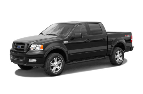 2005 Ford F 150 - Ford Pickup Truck Black And White, Transparent background PNG HD thumbnail