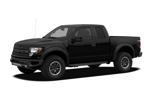 2010 Ford F 150 - Ford Pickup Truck Black And White, Transparent background PNG HD thumbnail