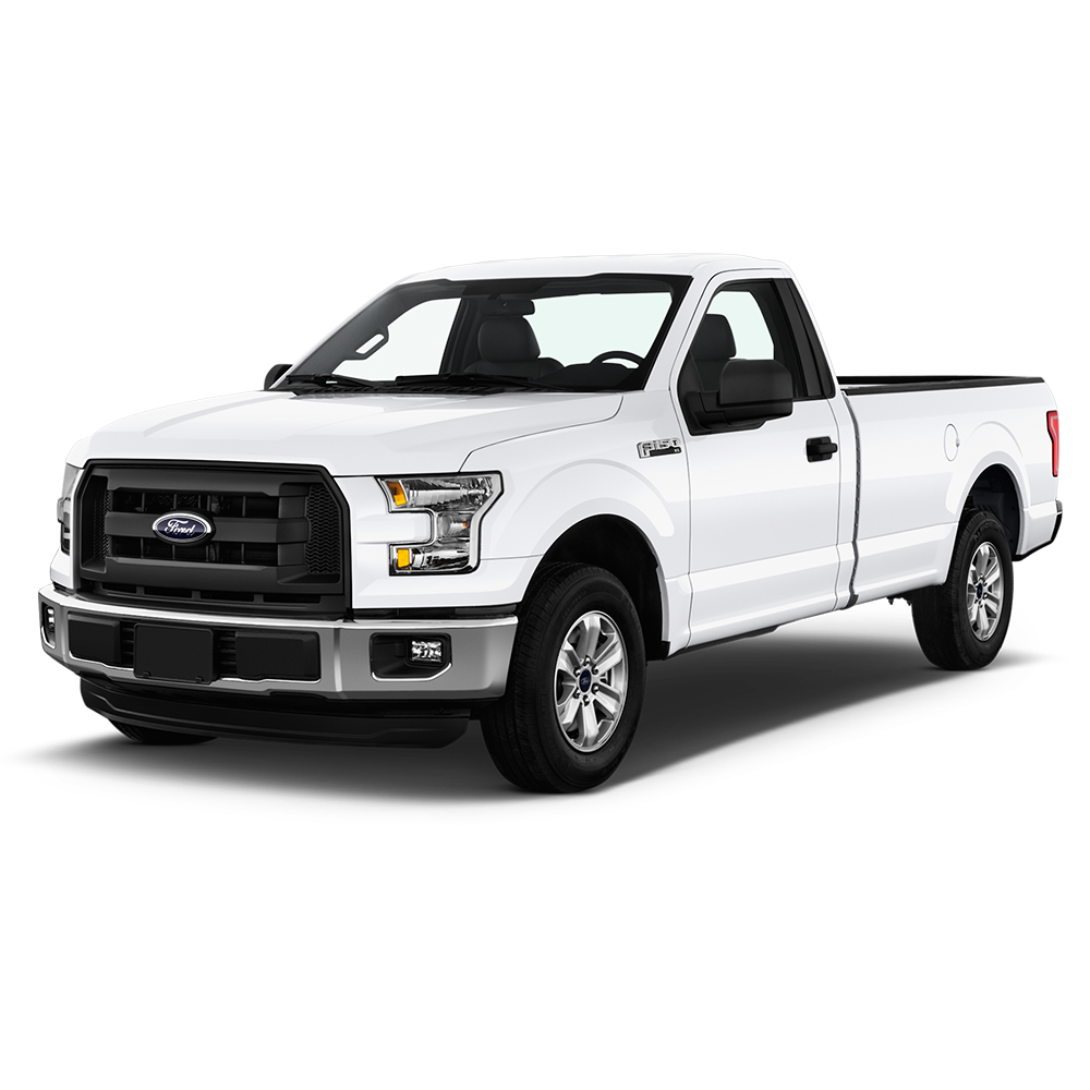 2017 Ford F 150 - Ford Pickup Truck Black And White, Transparent background PNG HD thumbnail