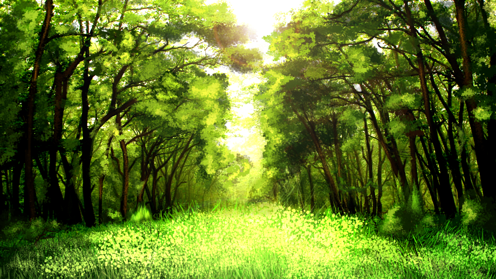 Spring Forest By Vronde Spring Forest By Vronde - Forest Images, Transparent background PNG HD thumbnail