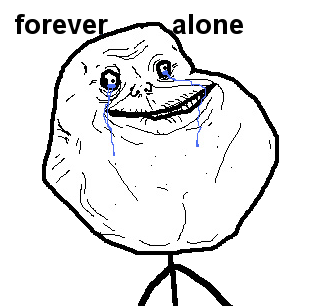 Forever Alone.png - Forever Alone, Transparent background PNG HD thumbnail