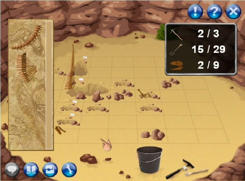 Fossil Dig Png - The Fossil Dig Pit Game Module Showing Different In Game User Controls (Hand,, Transparent background PNG HD thumbnail