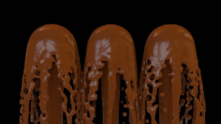 Animated Fountains Of Melted Chocolate 2. Transparent Background   Alpha Channel Embedded With Hd Png - Fountain, Transparent background PNG HD thumbnail
