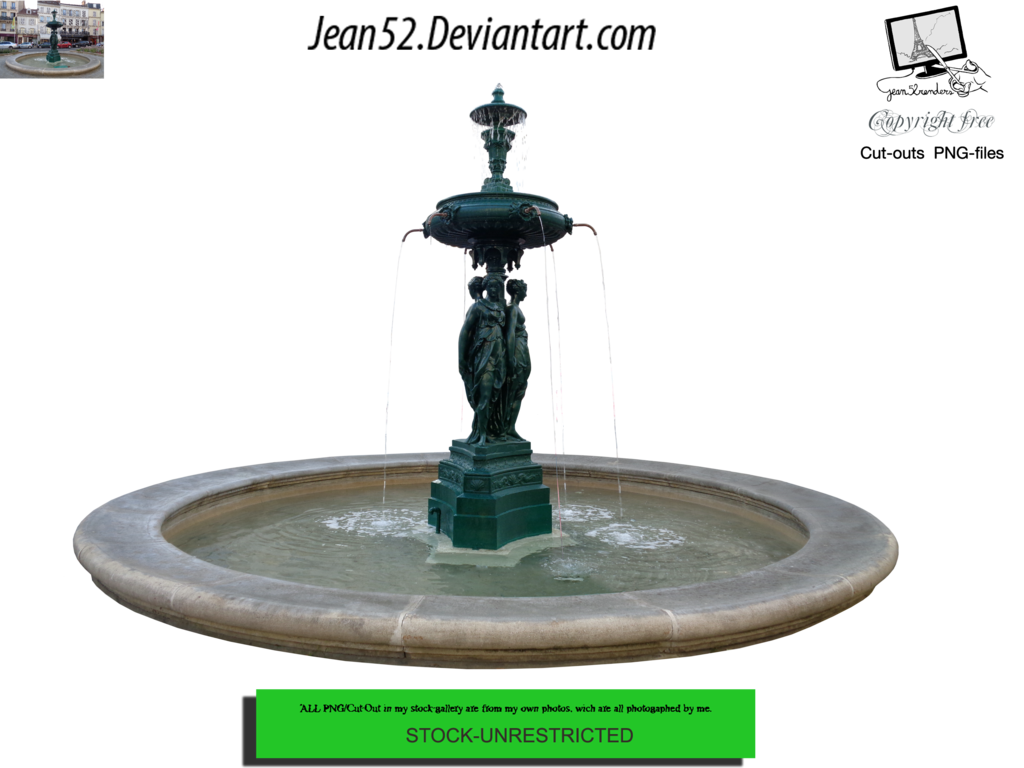 Fountain Png By Jean52 - Fountain, Transparent background PNG HD thumbnail
