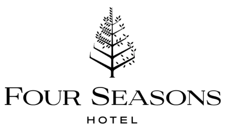 Four Seasons PNG Black And White - Four Seasons Hotel Log
