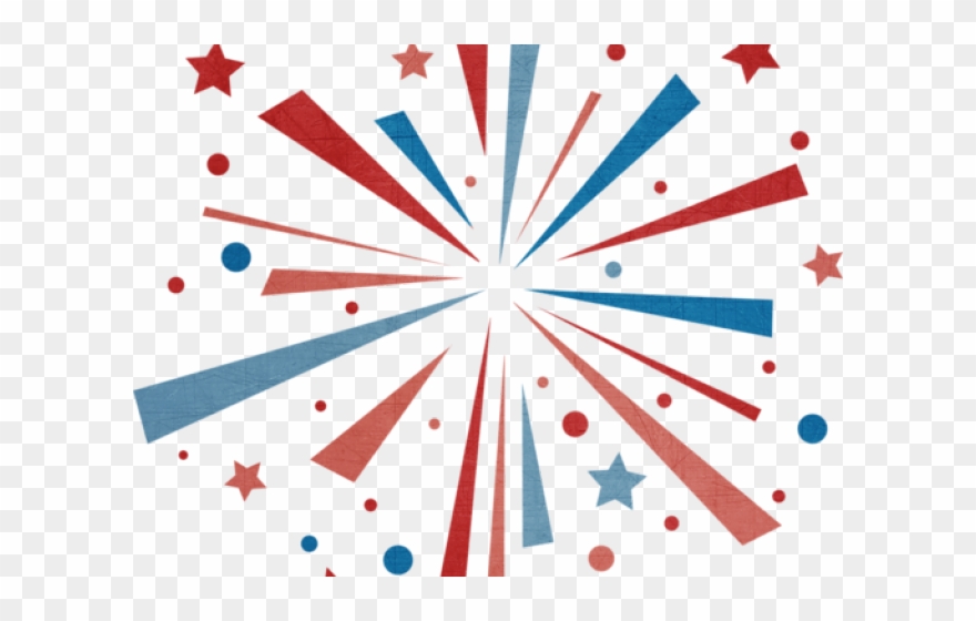 4Th Of July Fireworks Clipart   Fourth Of July Fireworks Cartoon Pluspng.com  - Fourth of July, Transparent background PNG HD thumbnail