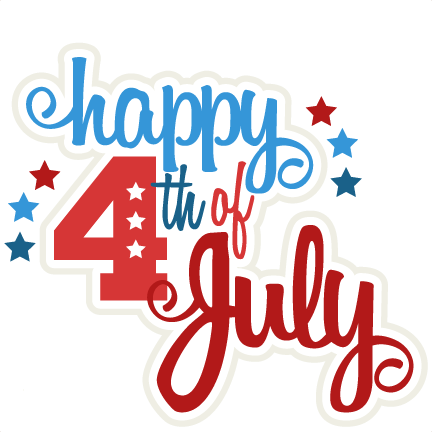 Happy Fourth Of July Flag Tra