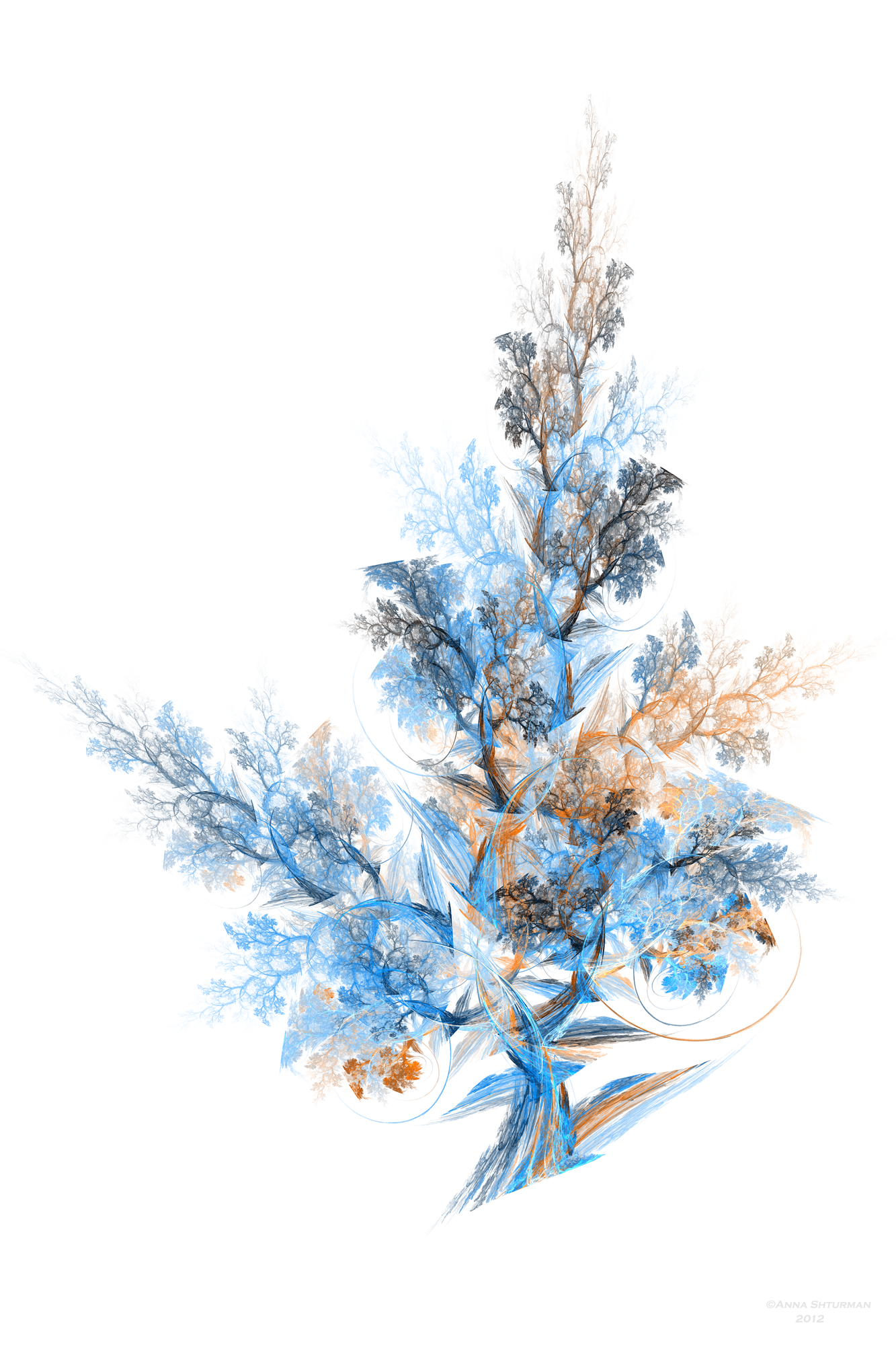 . Hdpng.com Some Modified Fractal Tree 25 By Alvenka - Fractal, Transparent background PNG HD thumbnail