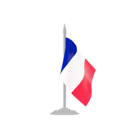 France Flag Png Clipart Png Image - France, Transparent background PNG HD thumbnail