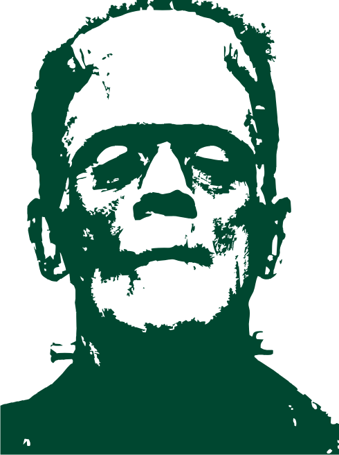 Frankenstein SVG cut file for