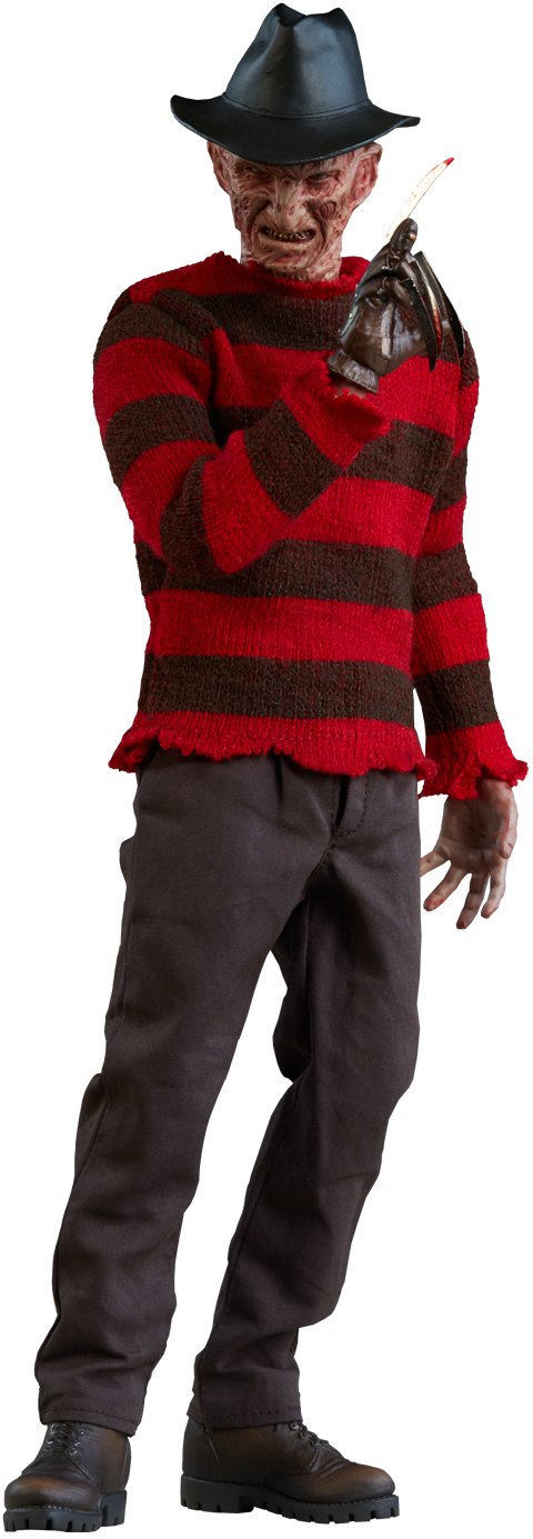 Freddy Krueger Sixth Scale Figure - Freddy Krueger, Transparent background PNG HD thumbnail
