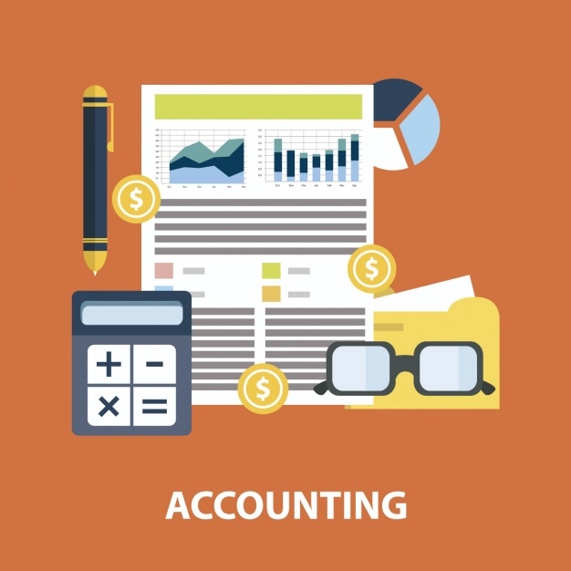Flat Accounting Infographic - Accounting, Transparent background PNG HD thumbnail
