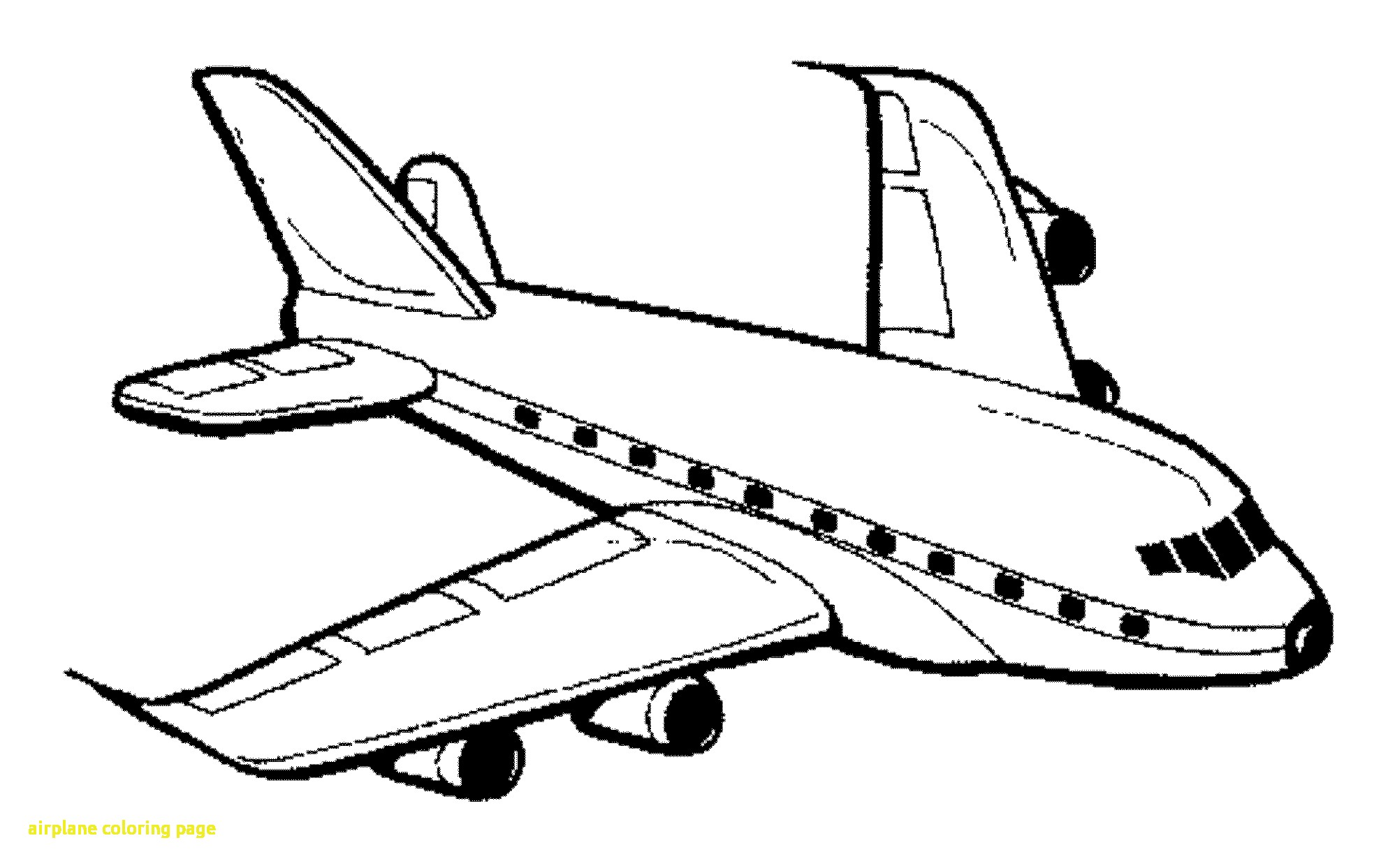 Coloring Book: Airplane Coloring Pages Free Printable For Kids From Airplane Coloring Pages - Airplane For Kids, Transparent background PNG HD thumbnail