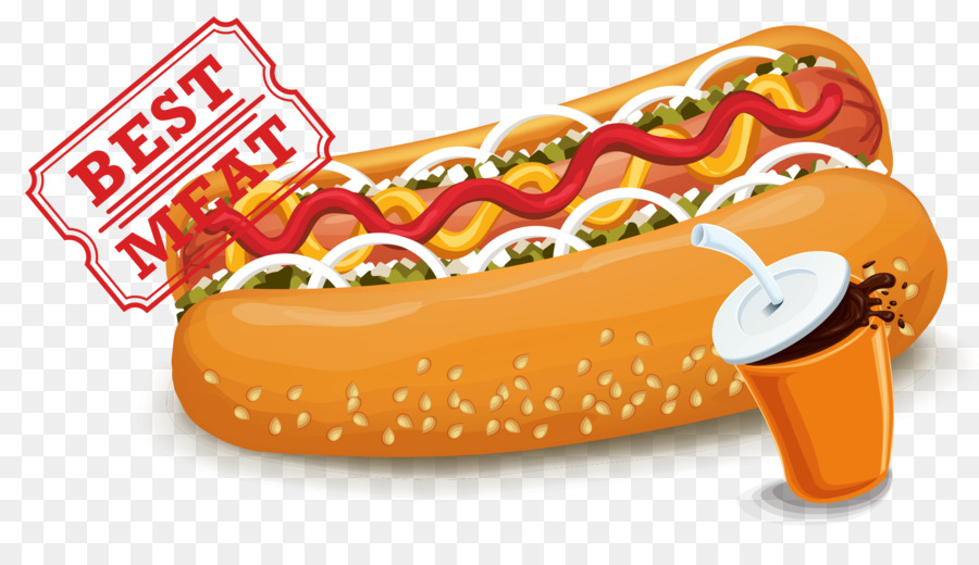 Hot Dog Fast Food Bacon   Delicious Hot Dog - Bacon, Transparent background PNG HD thumbnail