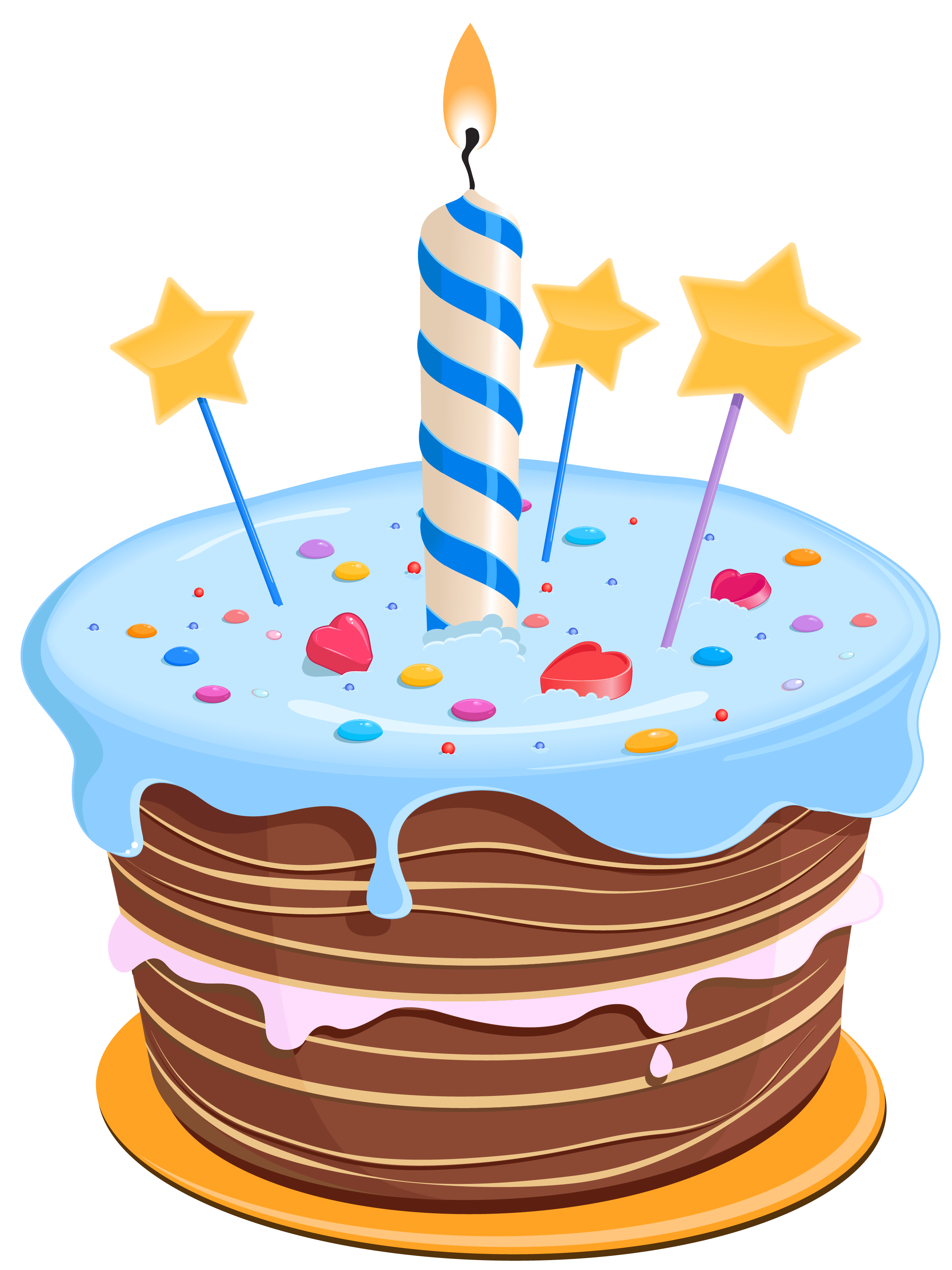 Birthday Cake To Copy Clipart - Birthday To Copy, Transparent background PNG HD thumbnail