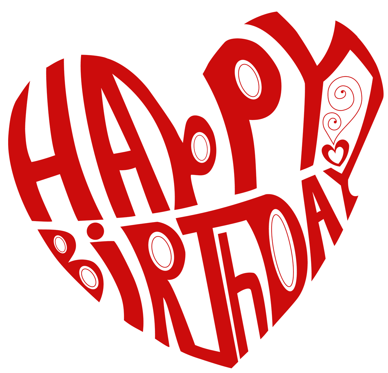Transparent Heart Happy Birthday Png Picture - Birthday To Copy, Transparent background PNG HD thumbnail