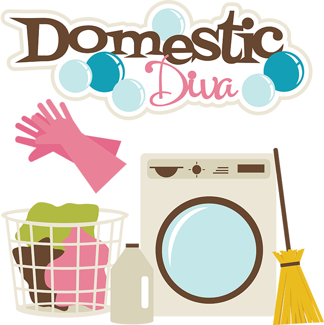 Domestic Diva Svg Scrapbook Collection House Cleaning Svg Files Free Svg Files For Scrapbooking - Diva, Transparent background PNG HD thumbnail