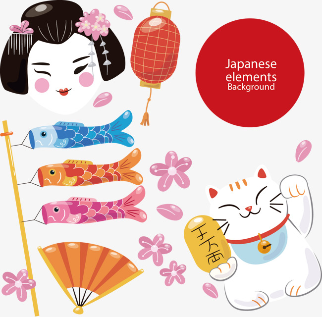 Vector Style Hand Painted Japanese Lucky Cat Diva, Vector, Hand Painted, - Diva, Transparent background PNG HD thumbnail