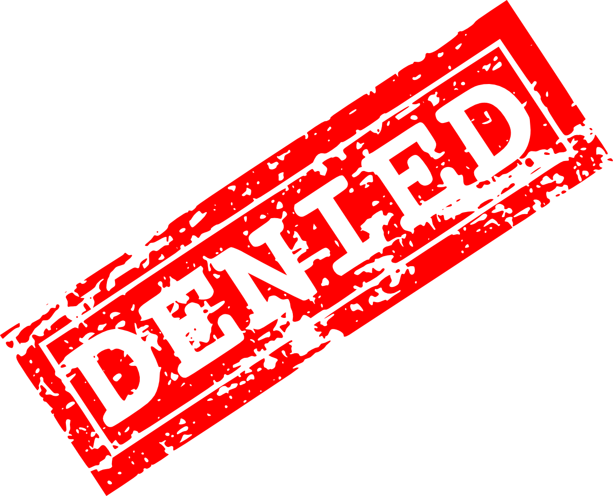 Free Download (Red Denied Stamp 3.png) - Denied Stamp, Transparent background PNG HD thumbnail