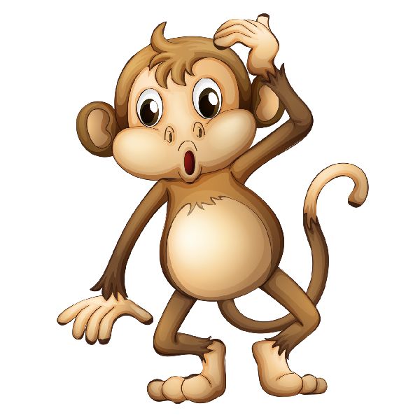 Year Of The Monkey Clipart Tree Png #13 - Funny Animated, Transparent background PNG HD thumbnail