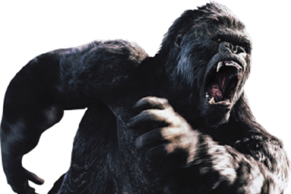 King Kong Gorilla Png - Gorilla, Transparent background PNG HD thumbnail