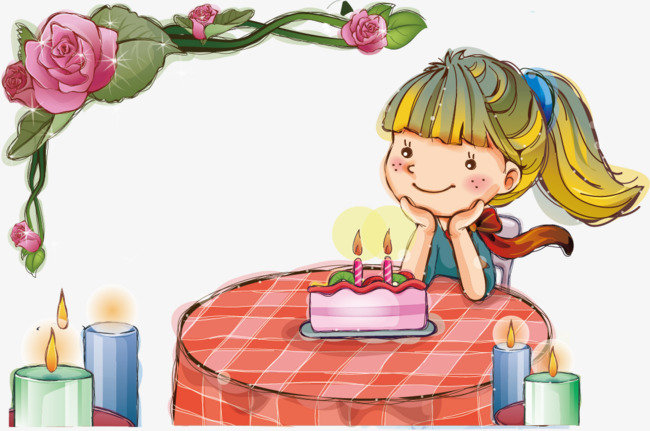 Happy Birthday, Happy, Birthday, Girl Png And Vector - Happy Birthday Girl, Transparent background PNG HD thumbnail