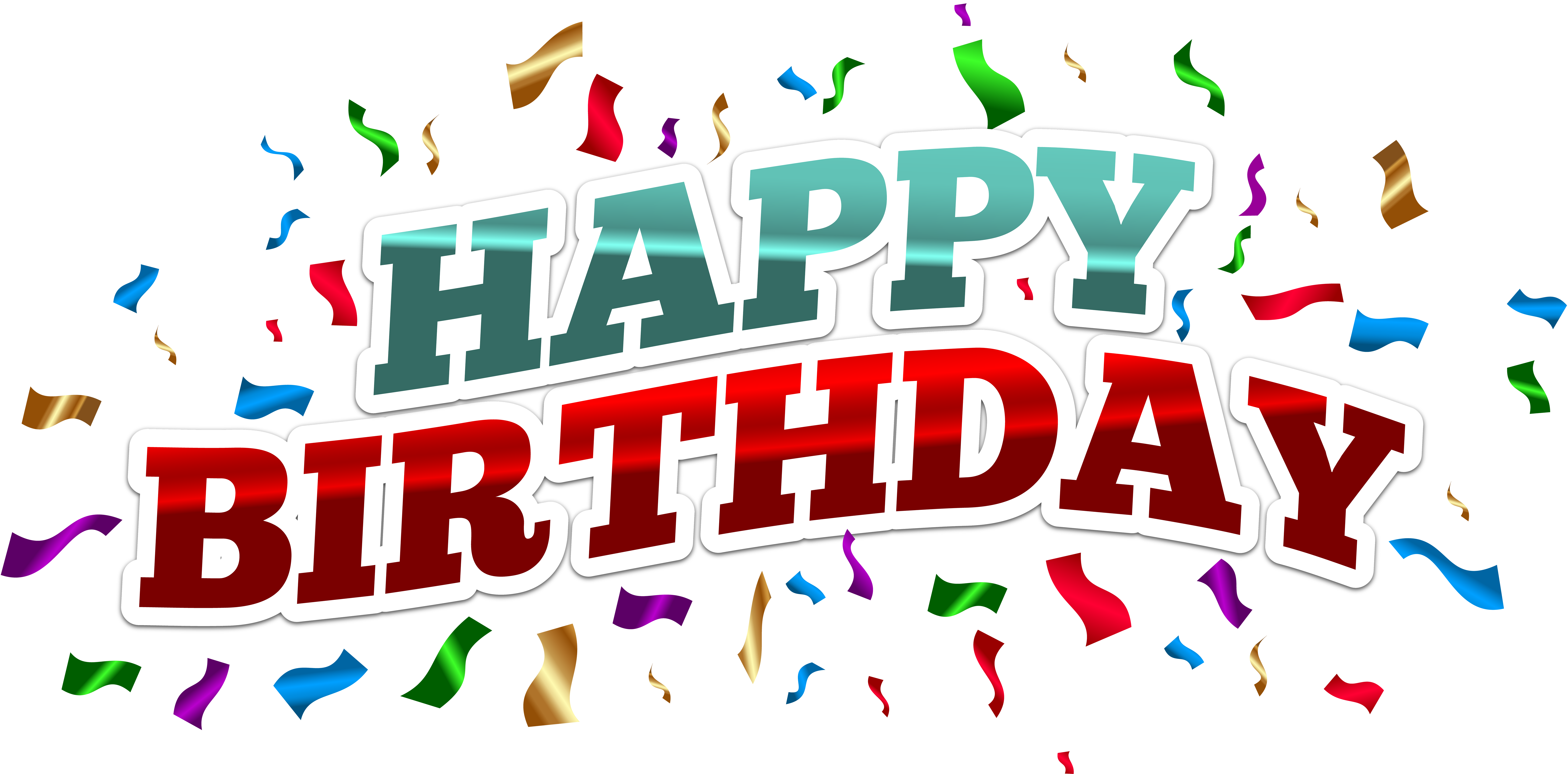 Colorful Happy Birthday Png Clip Art Image | Gallery Yopriceville   High Quality Images - Happy Birthday Graphics, Transparent background PNG HD thumbnail