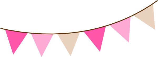 Pennant Banner Cliparts | Free Download Clip Art | Free Clip Art Throughout Pink Pennant Banner Clipart - Pennant, Transparent background PNG HD thumbnail
