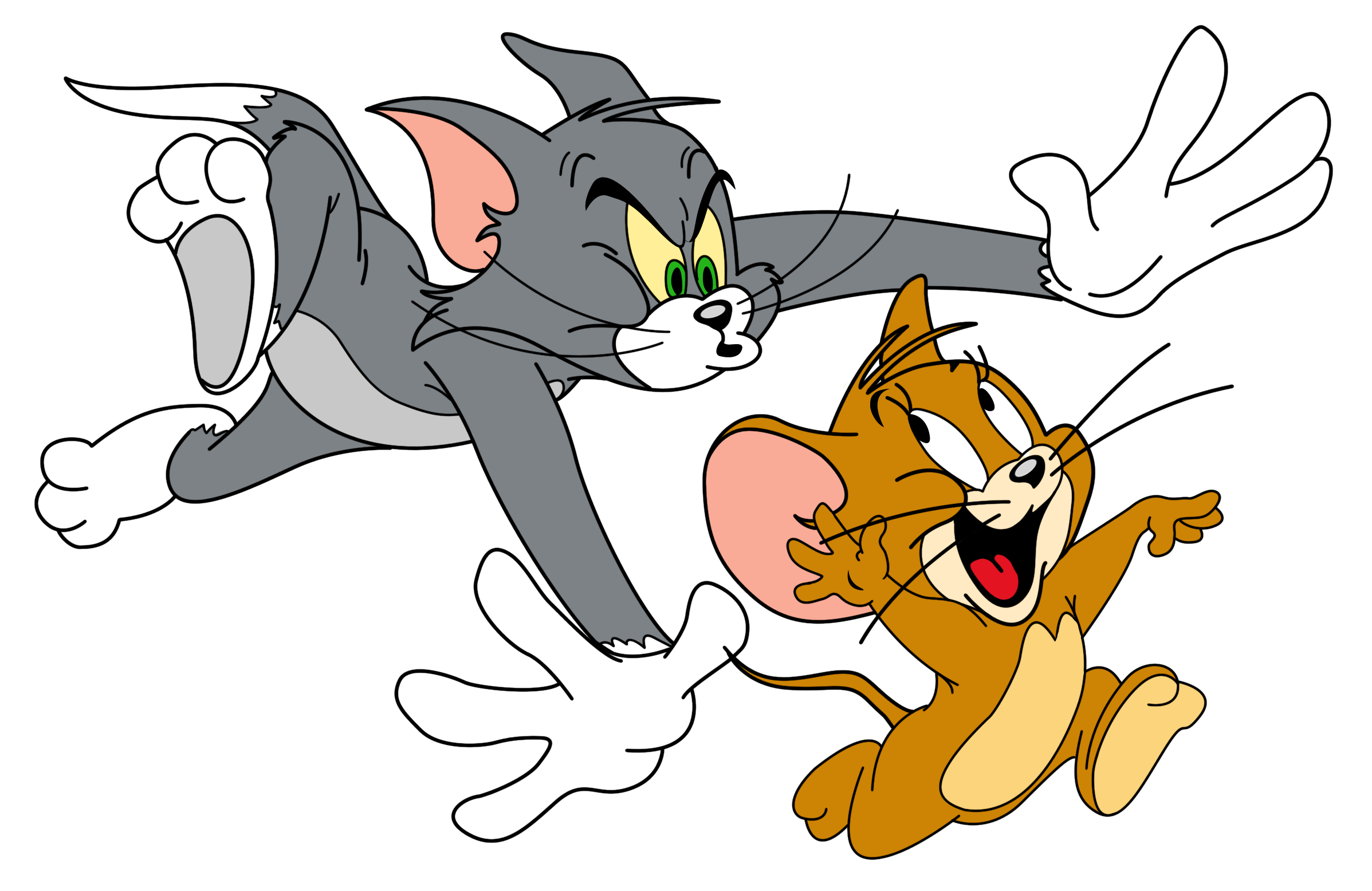 Tom And Jerry Free Png Clip Art Image Trans. Back - Arts And Crafts, Transparent background PNG HD thumbnail