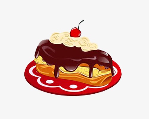 Dessert Pie, Cartoon, Red, Cake Png Image And Clipart - Cakes And Pies, Transparent background PNG HD thumbnail