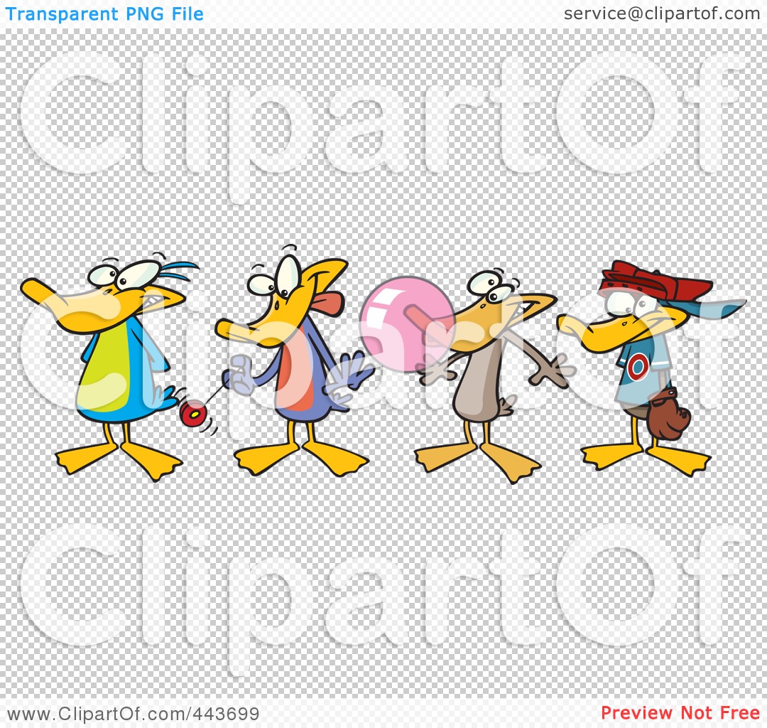 Free Png Ducks In A Row - Png File Has A Transparent Background., Transparent background PNG HD thumbnail