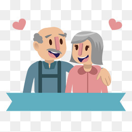 Elderly Couple, Elderly Couple, 2 People, Happy Png Image And Clipart - Elderly, Transparent background PNG HD thumbnail