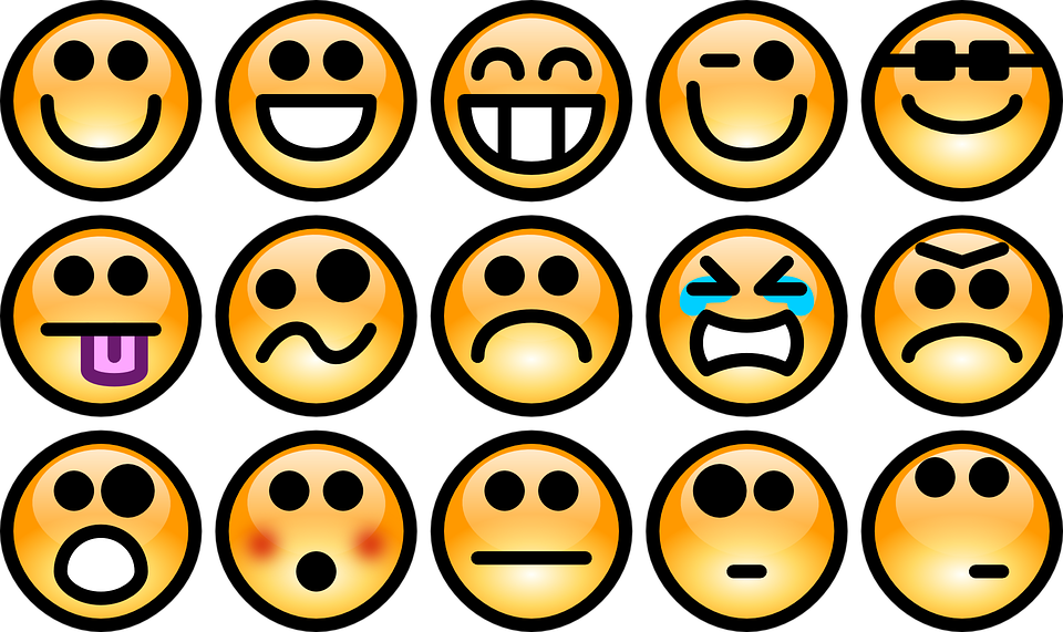 Emotions, Smileys, Feelings, Faces, Chat, Expression - Emotions, Transparent background PNG HD thumbnail