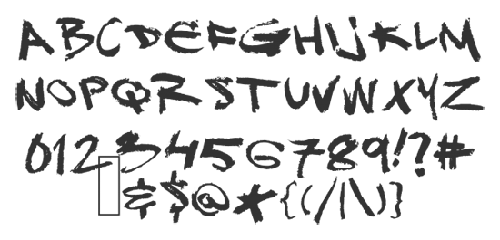 25 Free Graffiti Fonts For Your Artwork - Fonts, Transparent background PNG HD thumbnail