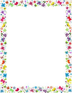 Free Butterfly Border Templates Including Printable Border Paper And Clip Art Versions. File Formats Include Gif, Jpg, Pdf, And Png. Vector Images Are Also Hdpng.com  - Frames And Page Borders, Transparent background PNG HD thumbnail