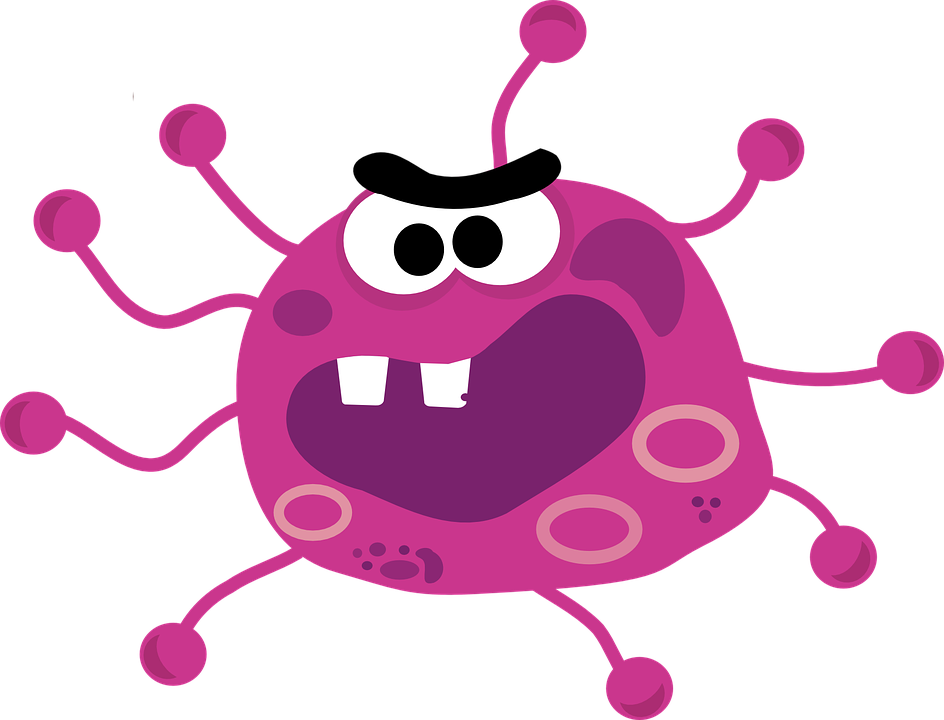 Germ, Bacillus, Angry, Fight, Against - Germs, Transparent background PNG HD thumbnail