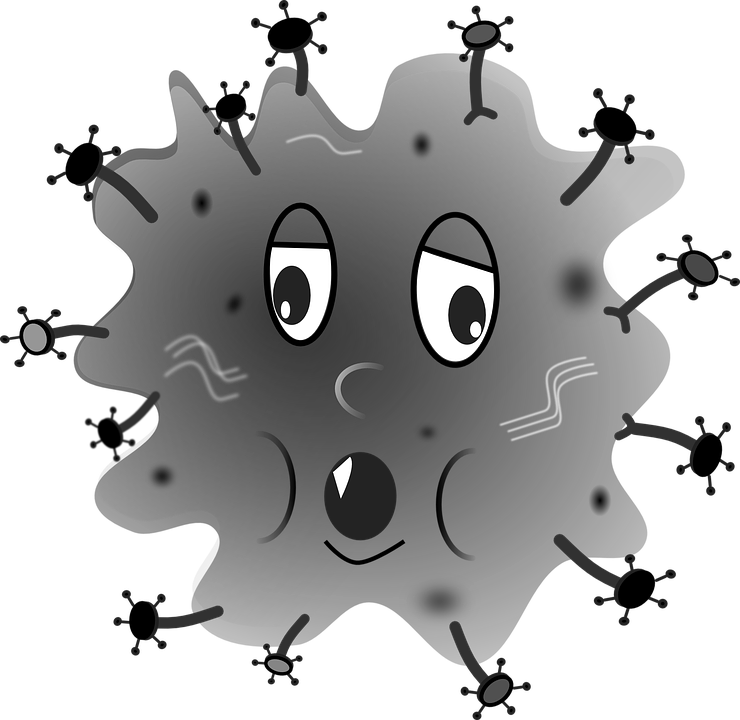 Germ, Sick, Infection, Health, Bacteria, Medicine - Germs, Transparent background PNG HD thumbnail