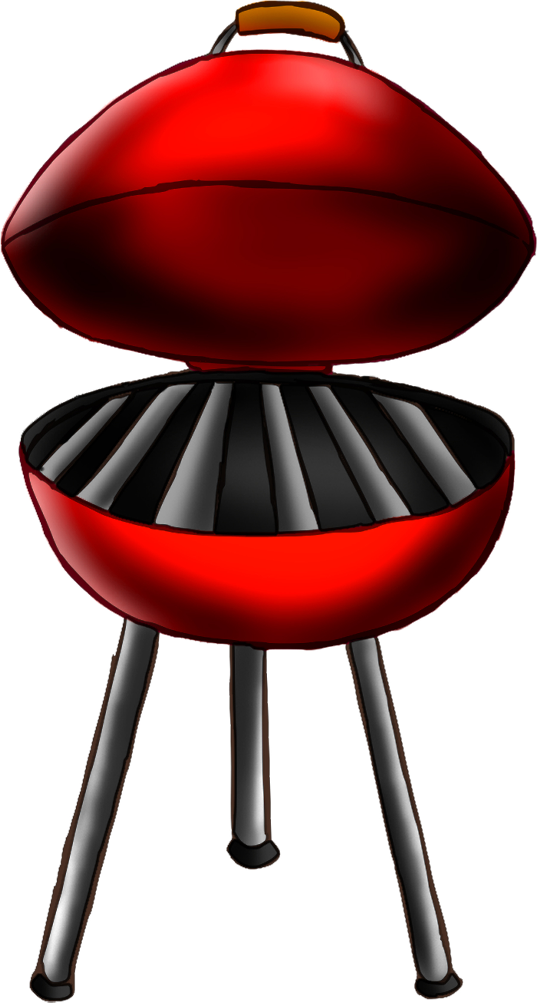 Free Bbq Clipart - Grill, Transparent background PNG HD thumbnail