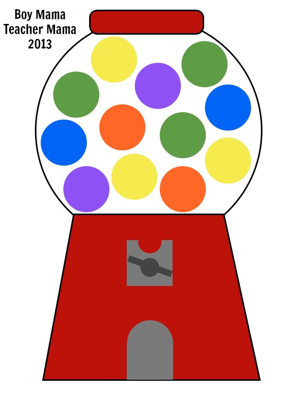 Bubble Gum Machine Clipart - Gumball Machine, Transparent background PNG HD thumbnail