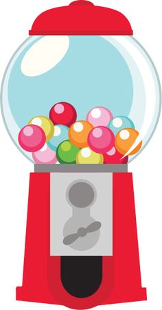 Gumball Machine Clipart - Gumball Machine, Transparent background PNG HD thumbnail
