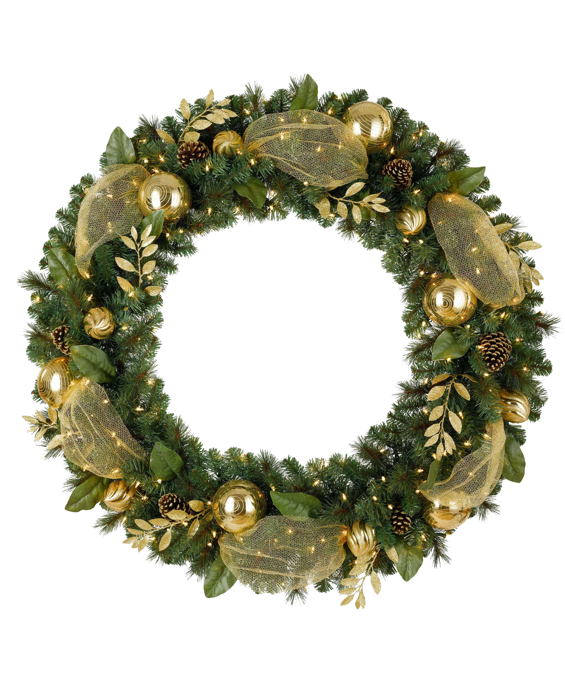 Christmas Wreath Png Hd - Christmas Wreath, Transparent background PNG HD thumbnail