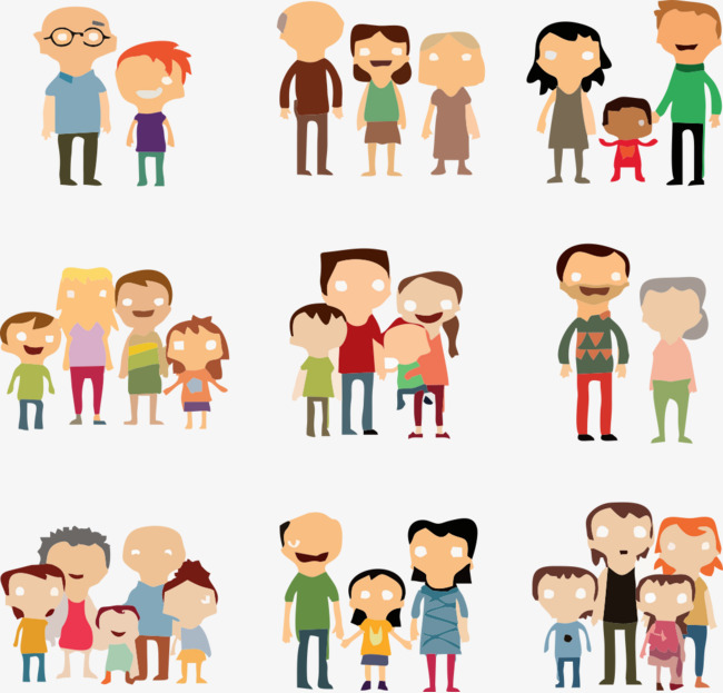Family Cartoon Clip Buckle Free Hd, Family Cartoon, Parenting, Cartoon Png And Vector - Families, Transparent background PNG HD thumbnail