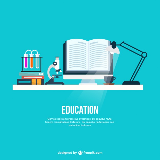 Education Desk Background Free Vector - For Education, Transparent background PNG HD thumbnail
